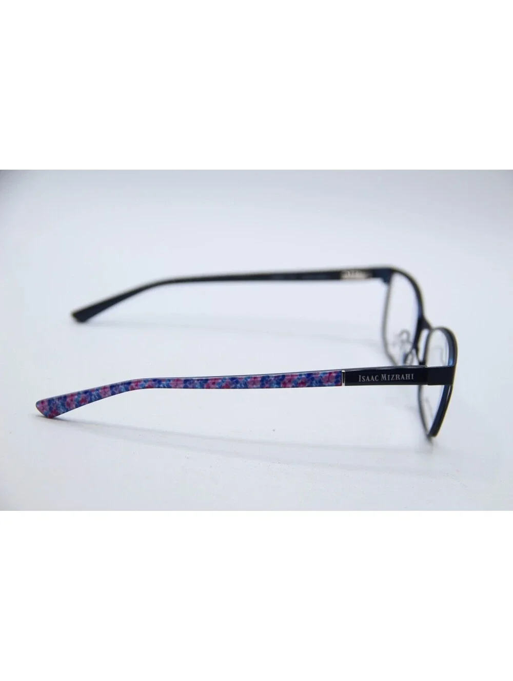 Isaac Mizrahi Im30075 Bl Blue Floral Authentic Eyeglasses 52-17-135